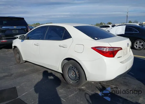 2017 Toyota Corolla Le из США, поврежденный, VIN 5YFBURHE4HP665616